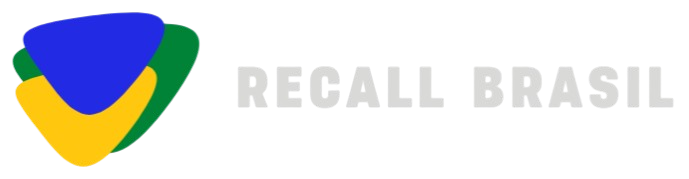 Logo Recall Brasil Invertida